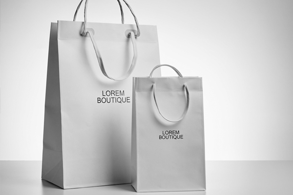 Impresión de bolsas de papel kraft y bond personalizadas