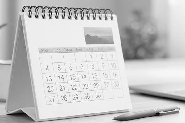 Impresión de calendarios de escritorio y pared